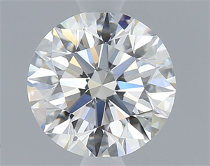 Picture of Natural Diamond 0.91 Carats, Round with Excellent Cut, G Color, VVS1 Clarity and Certified by GIA