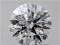 Diamante Natural 0.55 quilates, Redondo , Color G, claridad VS2 y certificado GIA