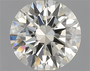 Picture of Natural Diamond 0.70 Carats, Round with Excellent Cut, K Color, VVS1 Clarity and Certified by GIA