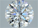 Diamante Natural 1.56 quilates, Redondo , Color G, claridad VVS1 y certificado GIA