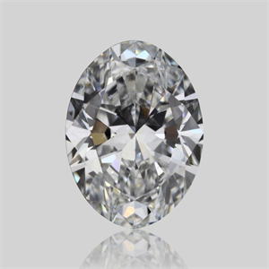 Picture of Natural Diamond 0.50 Carats, Oval with  Cut, E Color, VVS2 Clarity and Certified by GIA
