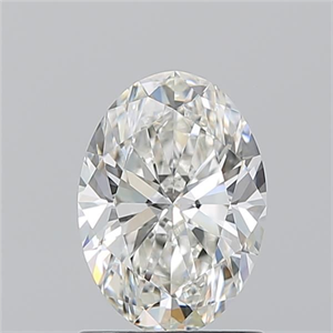 Picture of Natural Diamond 1.25 Carats, Oval with  Cut, G Color, VVS2 Clarity and Certified by GIA