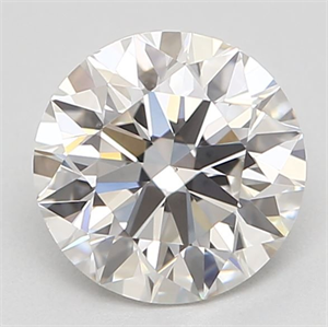Picture of Natural Diamond 0.70 Carats, Round with Excellent Cut, H Color, VS2 Clarity and Certified by GIA