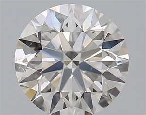 Picture of Natural Diamond 0.50 Carats, Round with Excellent Cut, H Color, SI2 Clarity and Certified by GIA
