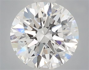 Picture of Lab Grown Diamond 1.05 Carats, Round with Ideal Cut, E Color, VVS2 Clarity and Certified by IGI