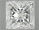 Diamante Natural 0.61 quilates, Princesa , Color G, claridad VS2 y certificado GIA