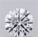 Del inventario de diamantes de laboratorio, 0.85 quilates, Redondo , Color D, claridad VVS1 y certificado IGI