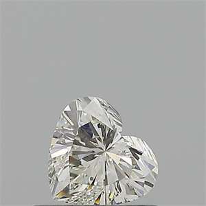 Picture of Natural Diamond 0.50 Carats, Heart with  Cut, J Color, IF Clarity and Certified by GIA