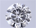 Del inventario de diamantes de laboratorio, 10.03 quilates, Redondo , Color F, claridad VS1 y certificado IGI
