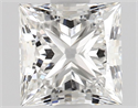 Natural Diamond 0.80 Carats, Princess with  Cut, F Color, VS1 Clarity and Certified by GIA