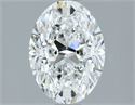 Diamante Natural 1.82 quilates, Ovalado , Color E, claridad VVS1 y certificado GIA
