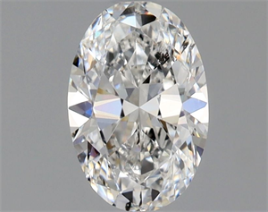 Picture of Natural Diamond 0.90 Carats, Oval with  Cut, E Color, SI2 Clarity and Certified by GIA
