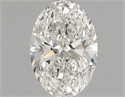 Diamante Natural 0.72 quilates, Ovalado , Color I, claridad VS2 y certificado GIA