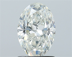 Picture of Natural Diamond 1.20 Carats, Oval with  Cut, I Color, SI2 Clarity and Certified by GIA