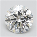 Lab Grown Diamond 2.43 Carats, Round with Ideal Cut, F Color, VS2 Clarity and Certified by IGI