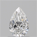 Natural Diamond 0.70 Carats, Pear with  Cut, E Color, VVS1 Clarity and Certified by GIA