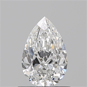 Picture of Natural Diamond 0.70 Carats, Pear with  Cut, E Color, VVS1 Clarity and Certified by GIA