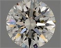 Diamante Natural 0.72 quilates, Redondo , Color L, claridad VS2 y certificado GIA