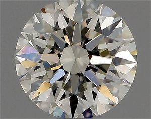 Foto Diamante Natural 0.72 quilates, Redondo , Color L, claridad VS2 y certificado GIA de