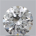 Natural Diamond 1.01 Carats, Round with Very Good Cut, H Color, SI2 Clarity and Certified by GIA