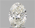 Natural Diamond 1.58 Carats, Oval with  Cut, I Color, VVS2 Clarity and Certified by GIA