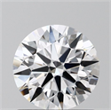 Lab Grown Diamond 1.02 Carats, Round with Ideal Cut, D Color, VVS2 Clarity and Certified by IGI