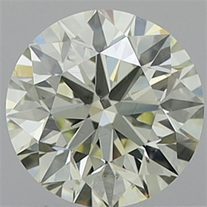 Picture of Natural Diamond 0.70 Carats, Round with Excellent Cut, L Color, VS2 Clarity and Certified by IGI