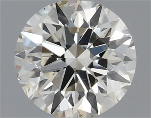 Picture of Natural Diamond 0.40 Carats, Round with Very Good Cut, J Color, SI1 Clarity and Certified by IGI