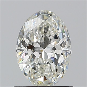 Foto Diamante Natural 0.90 quilates, Ovalado , Color H, claridad SI1 y certificado GIA de