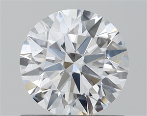 Picture of Lab Grown Diamond 0.87 Carats, Round with Ideal Cut, D Color, VS2 Clarity and Certified by IGI