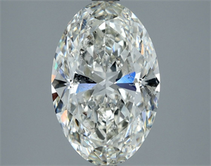 Foto Diamante Natural 2.52 quilates, Ovalado , Color H, claridad SI2 y certificado IGI de