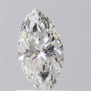 Picture of Natural Diamond 0.53 Carats, Marquise with  Cut, F Color, SI1 Clarity and Certified by GIA