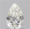 Diamante Natural 0.70 quilates, De pera , Color H, claridad VS1 y certificado GIA