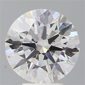 Picture of Lab Grown Diamond 4.97 Carats, Round with Ideal Cut, F Color, VS1 Clarity and Certified by IGI