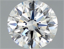 Natural Diamond 1.18 Carats, Round with Excellent Cut, D Color, FL Clarity and Certified by GIA