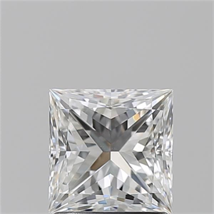 Foto Diamante Natural 1.50 quilates, Princesa , Color F, claridad VS1 y certificado GIA de