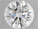 Natural Diamond 2.08 Carats, Round with Excellent Cut, H Color, SI1 Clarity and Certified by GIA