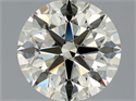 Natural Diamond 1.30 Carats, Round with Excellent Cut, M Color, VVS1 Clarity and Certified by GIA
