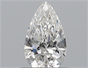 Diamante Natural 0.50 quilates, De pera , Color F, claridad SI2 y certificado GIA