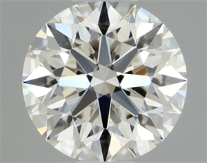 Picture of Natural Diamond 0.40 Carats, Round with Excellent Cut, H Color, VS1 Clarity and Certified by GIA