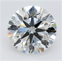 Del inventario de diamantes de laboratorio, 4.03 quilates, Redondo , Color E, claridad VS2 y certificado IGI