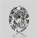 Natural Diamond 0.90 Carats, Oval with  Cut, D Color, VS2 Clarity and Certified by GIA
