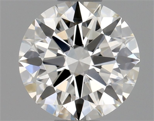 Picture of Natural Diamond 0.50 Carats, Round with Excellent Cut, H Color, VS1 Clarity and Certified by GIA