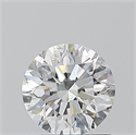 Natural Diamond 1.01 Carats, Round with Excellent Cut, F Color, SI1 Clarity and Certified by GIA