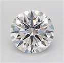 Del inventario de diamantes de laboratorio, 1.59 quilates, Redondo , Color D, claridad FL y certificado IGI