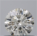Natural Diamond 0.51 Carats, Round with Excellent Cut, J Color, VS2 Clarity and Certified by GIA