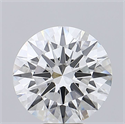 Del inventario de diamantes de laboratorio, 8.04 quilates, Redondo , Color F, claridad VVS2 y certificado IGI