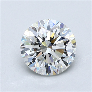 Picture of Natural Diamond 2.70 Carats, Round with Excellent Cut, H Color, VVS2 Clarity and Certified by GIA
