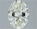 Natural Diamond 2.02 Carats, Oval with  Cut, K Color, VS1 Clarity and Certified by IGI