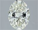 Natural Diamond 2.02 Carats, Oval with  Cut, K Color, VS1 Clarity and Certified by IGI